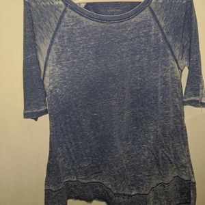 Calvin Klein Performance Assymetrical-Hem Tee